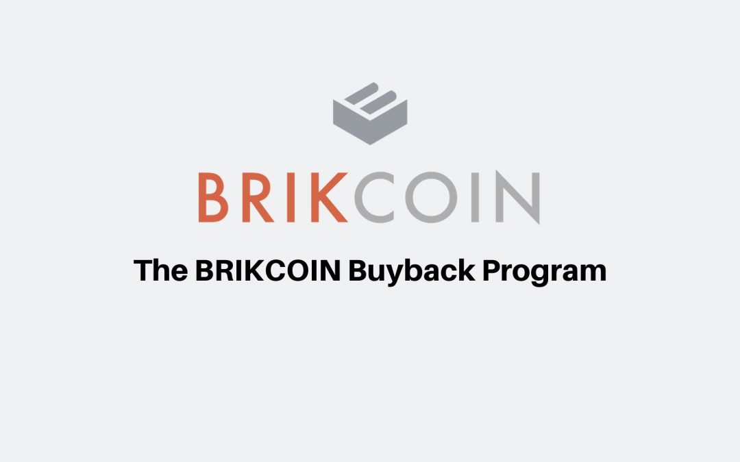 How can BRIKCOIN guarantee a 10% yearly return? – THE BUYBACK PROGRAM